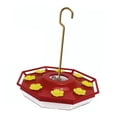 thumbnail image 3 of Alimentador de agua para colibrí, alimentador de colibrí con fugas colgantes, comedero de colibrí, platillo, comedero de zumbido, respuesta rápida, 3 of 8