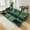 Green, variant on Newest U Shape 4 Seater Deep Seat Sofa Couch, Ottomans,4-Seat Sofa, 2 Movable Ottomans,Oversized Modular Sectional Sofa, 6 Seats, Storage Pull out Drawer Under Each Seat,Chenille Wheat
