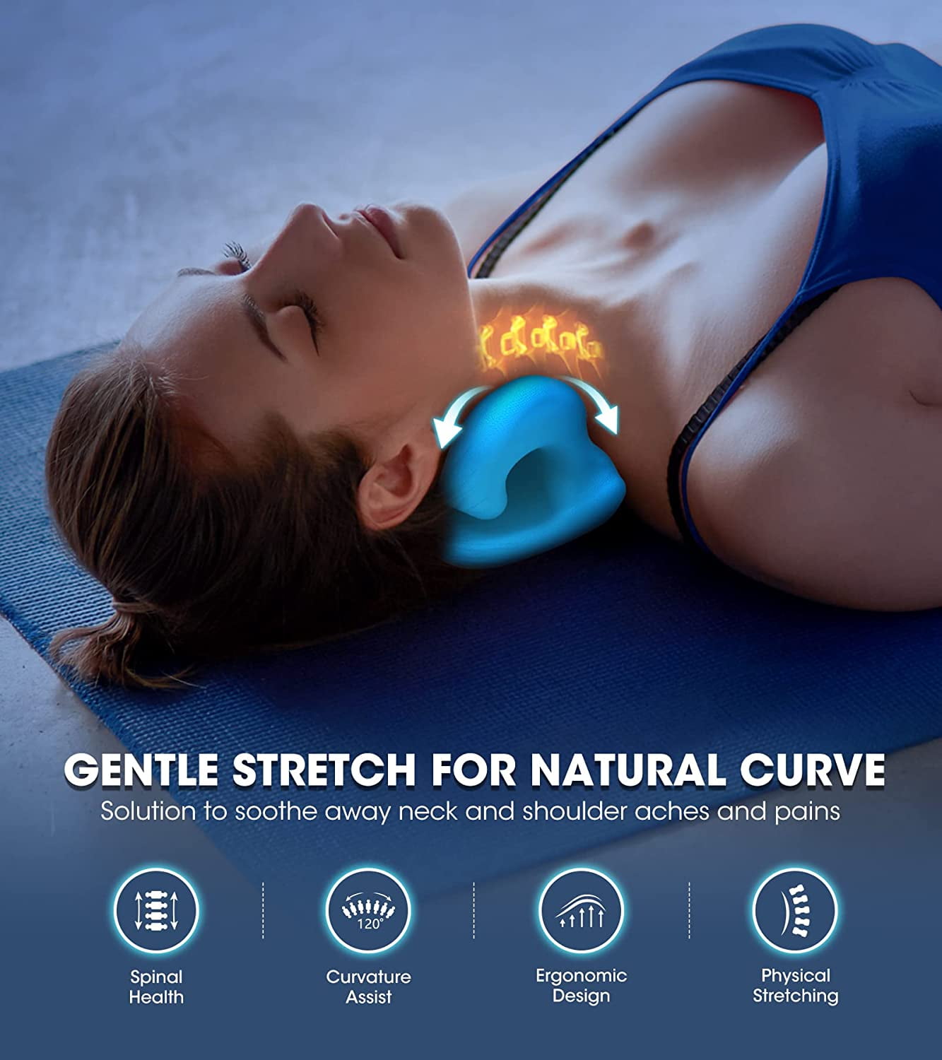 Guffo Neck Stretcher Cervical Traction Device, Neck and Shoulder