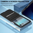 thumbnail image 2 of Compatible Flip Case for Motorola Razr Plus Case with Hinge Protector,Moto Razr Plus 2023 Case,Cute Hard PC Thin Shockproof Case for Motorola Razr Plus 2023 Case Motorola Razr 2023 case Black, 2 of 7