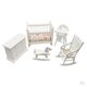 thumbnail image 1 of 10x Modern 1:12 Rocking Horse + Cabinet Furniture Set, 1 of 9
