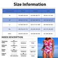thumbnail image 4 of Women's One Piece Bikini Swimsuit Athletic Swimwear Sporty Swimsuit for Pool Beach Activities,Saffron,M, 4 of 7