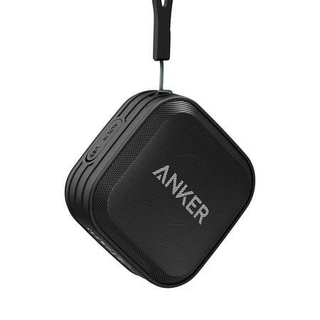 [New Release] Anker SoundCore Sport (IPX7 Waterproof/Dustproof Rating, 10-Hour Playtime) Outdoor Portable Bluetooth Speaker/Shower Speaker with Enhanced Bass and Built-In (Best Rated Waterproof Bluetooth Speaker)
