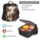thumbnail image 5 of Disketp Cow With Butterflies Mochila Estampada de Gran Capacidad con Lonchera y Estuche, Set de 3 Piezas para Estudiantes, 5 of 7