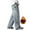Blue, variant on Boys Winter Warm Baggy Denim Jeans Wide Leg Elastic Waist Multiple Pockets Lined Cargo Trousers Soft Fabric Comfortable Casual Daily Wear for Children Light Blue 5 Years-6 Years