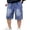Z01-01Light Blue, variant on Boys Denim Shorts For Kids With Elastic Waistband And Practical Pockets For Daily Casual Wear Summer Play