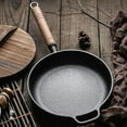 thumbnail image 6 of Yibooy Cast Iron Mini Frying Pan 26cm Nonstick Skillet Cookware Kitchen Omelette Pan, 6 of 8