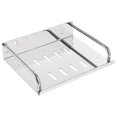thumbnail image 1 of Estante de ducha de almacenamiento engrosado de acero inoxidable Estante de almacenamiento de una sola capa montado en la pared Cesta de jabón de estilo moderno para baño de cocina (16x20 cm) Kuyhfg Bienvenido a Kuyhfg, 1 of 1