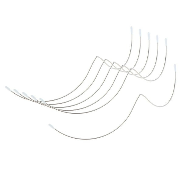 sujetador con aros 6x alambre de material acero inoxidable para reparacion de reemplazo de aros moldeadores para sujetadores accesorios de suministro DIY S 8 S 8 Magideal sujetador con aros Walmart en...