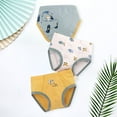thumbnail image 3 of Coerni Little Boy Toddler Kids Underpants Baby Pants Soft Underpants Briefs Cartoon Dinosaur Print Baby Pants Toddler Undies, 3 of 6