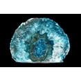 thumbnail image 3 of Kidz Rocks Agate Geode Teal 2" 4-7 oz Raw Chakra Healing Crystal Rock Mineral Specimen, 3 of 4