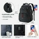 thumbnail image 2 of Mochila de viaje para portátil EMPSIGN, 17,3 pulgadas, 45 L, USB, negra, 2 of 7