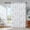 Grommet | Blue Grey, variant on Floral 100% Blackout Curtains 108 Inches Long 2 Panels for Bedroom Living Room Grey White Flower Patterned Room Darkening Thermal Insulated Soundproof Grommet Window Treatments Drapes, 52X108
