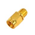 thumbnail image 4 of SMA Male to SMA Female Connector RF SMA Coax Coaxial Cable Adapter Low Loss for WiFi Antenna FPV Antenna Extension Cable Pack of 2, 4 of 5