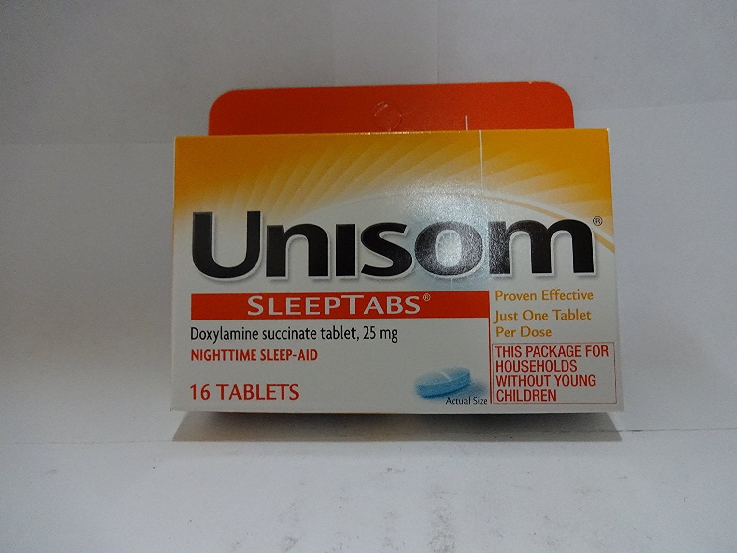 Unisom Sleep Tabs Size 16ct Unisom Nighttime Sleep-Aid - Walmart.com