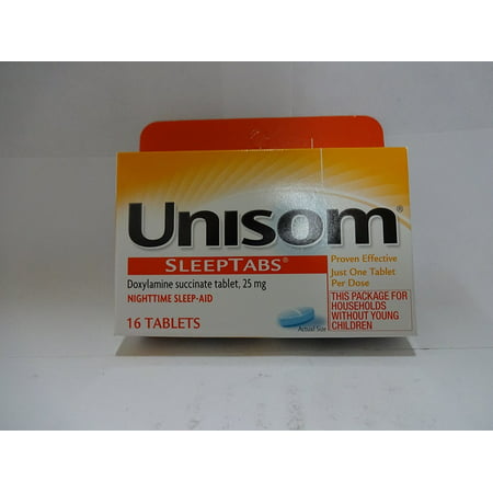 Unisom Sleep Tabs Size 16ct Unisom Nighttime (Best Sleeping Tablets For Insomnia)