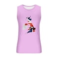 thumbnail image 3 of Tanques para Hombre de Verano Solto Chaleco Impresión Deportivo Cuello Redondo, Casual sin Mangas para Diario, Negocios Y Al Aire Libre, 3 of 3