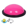 thumbnail image 2 of S SERENABLE Balance Ball Balance Training Home Gym Full Body Workouts Half Exercise Ball Pink, 2 of 9