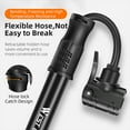thumbnail image 4 of WEST BIKING Bike Pump, 100 PSI Portable Bike Tire Inflator Pump Cycling Accessories, Universal Small High Pressure Ball Needle Accessories (Black), 4 of 6