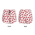 thumbnail image 5 of Fotbe Cartoon Strawberry Womens High Waist Running Shorts Athletic Workout Quick Dry Shorts for Women with Pockets Gym Yoga Summer Shorts-Small, 5 of 9
