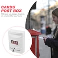 thumbnail image 2 of KAKOWELY counter post box Secure Wall-Mounted Suggestion Box With Lock For Outdoor Use Easy Installation Stylish Lock Box For Donations Ballots And Mail13.31"X9.88"X3.9", 2 of 5