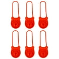 thumbnail image 1 of Silicone Luggage Tag, Antique Padlock Shape, Flexible Silicone Travel ID Identification Labels, Luggage Tags For Suitcases, Red - Lot of 6., 1 of 6