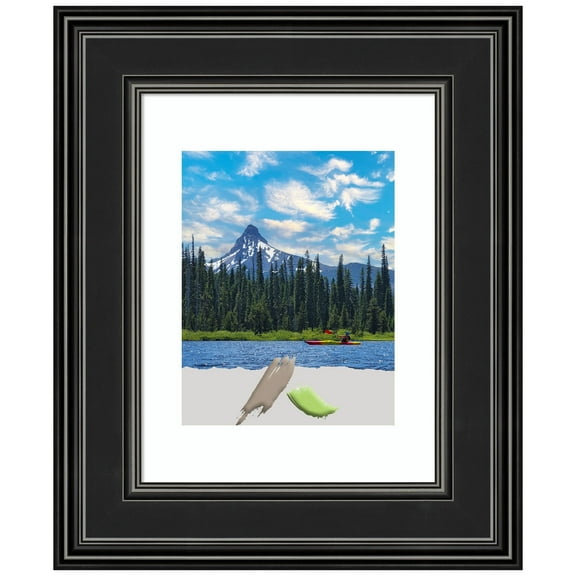 Ridge Black Picture Frame, Photo Frame, Art Frame