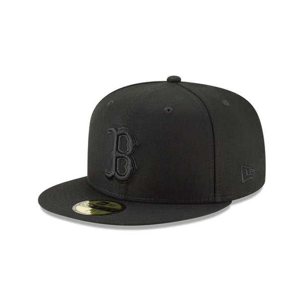 New Era New York Yankees negro sobre negro básico 59FIFTY ajustado