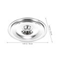 thumbnail image 4 of Mesa de noche Hollow Tallada Tallada Moderna de dormitorio simple Mesa de té de mesita de noche, 4 of 6