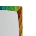 thumbnail image 2 of Ambesonne Colorful Fitted Sheet, Color Wave Curls Art, Queen Size, Multicolor, 2 of 2