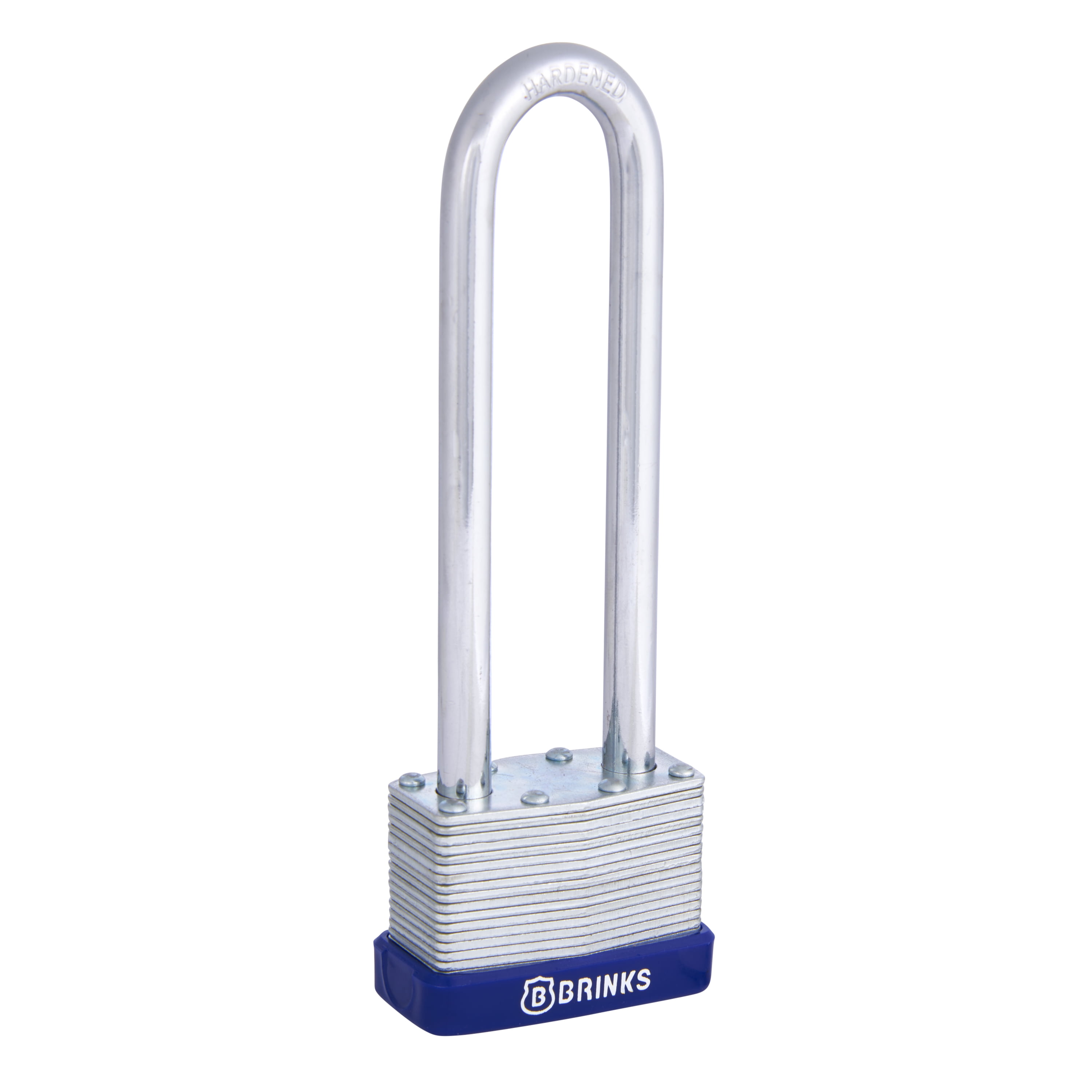 Brinks 44mm Laminated Steel Padlock with 4-inch Shackle