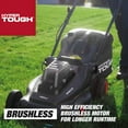 thumbnail image 5 of Hyper Tough 18-inch 40V Battery Powered Fast Charger Brushless Push Mower Kit, 5 of 11