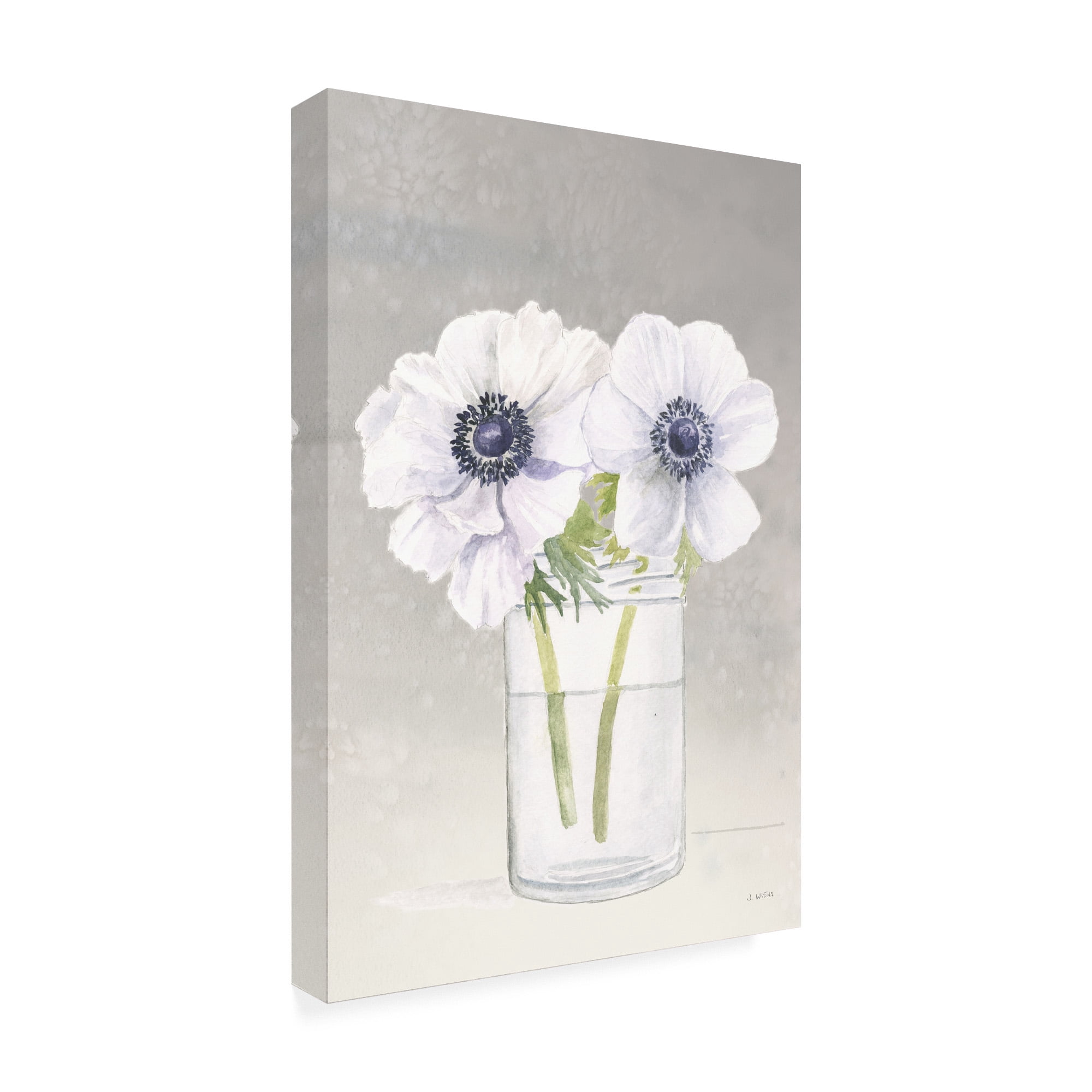 Trademark Fine Art 'Tranquil Blossoms I' Canvas Art by James Wiens