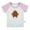 Short Pink Raglan T-shirt, variant on I Want EM' Real Thick And Juicy Funny T shirt For Baby, Newborn Babies T-shirts, Infant Tops, 0-24M Kids Graphic Tees Clothing (Short Pink Raglan T-shirt, 0-6 Months)