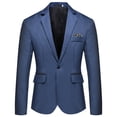thumbnail image 1 of Traje de moda de color sólido para hombre, traje de negocios de talla grande para hombre, traje de negocios para hombre, 1 of 6