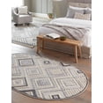 thumbnail image 3 of Rugs.com Arlo Collection Rug – 5' x 8' Oval Sandy Beige Medium Rug Perfect For Living Rooms, Large Dining Rooms, Open Floorplans, 3 of 9