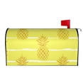 thumbnail image 2 of Bingfone Gold Pineapple Magnetic Mailbox Cover Standard Size for Garden Yard Outdoor Decorations-21x18 in, 2 of 9