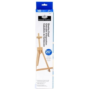 Royal & Langnickel Essentials Tabletop Wood Easel, 20" Max