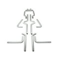 thumbnail image 2 of Flowmaster 15936 U-Fit Dual Exhaust Kit - 2.50 in. - universal 16-piece pipes only, 2 of 3