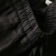 thumbnail image 3 of Pantalones anchos de algodón y lino para mujer: cintura alta elástica, corte holgado y ajustado, pantalones rectos informales para primavera/otoño, 3 of 6