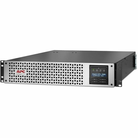 APC Smart-UPS 3000)VA Lithium Ion UPS, SMTL3000RMUCNC, Short Depth, Pure Sine Wave Rack Mount UPS with Network Card
