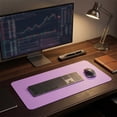 thumbnail image 4 of Purple Desk Mat Large Pad Desk Pad Extended Keyboard Mat for Gaming Home, 4 of 7