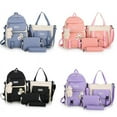 thumbnail image 2 of PENGXIANG 4Pcs School Backpack Set Primary School Bag Rucksack Backpack Set for Girls Elementary Bookbag, 2 of 7