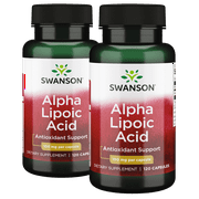 Swanson Alpha Lipoic Acid Capsules, 100 mg, 240 Count