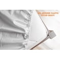 thumbnail image 4 of Elegant Comfort Fitted Sheet Wrinkle-Free 1500 Series 1-Piece Fitted Sheet, Twin/Twin XL Size, Purple, 4 of 5