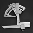 thumbnail image 4 of Bevel Protractor, Carbon Steel Practical Universal Angle Gauge, 0-320 For Woodworking Carpenter, 4 of 8