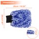 thumbnail image 4 of 2 Pcs Toalla para Lavar Coches de Felpa Herramienta de Secado y Limpieza de Coches 26x20x1cm Azul Blanco Negro, 4 of 6