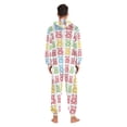 thumbnail image 4 of FORMRS Onesies Pajama for Adults Unisex Hoodie Winter Jumpsuit One Piece Sleepwear, Sizes S-2XL, Gummy Bear Pattern, 4 of 7