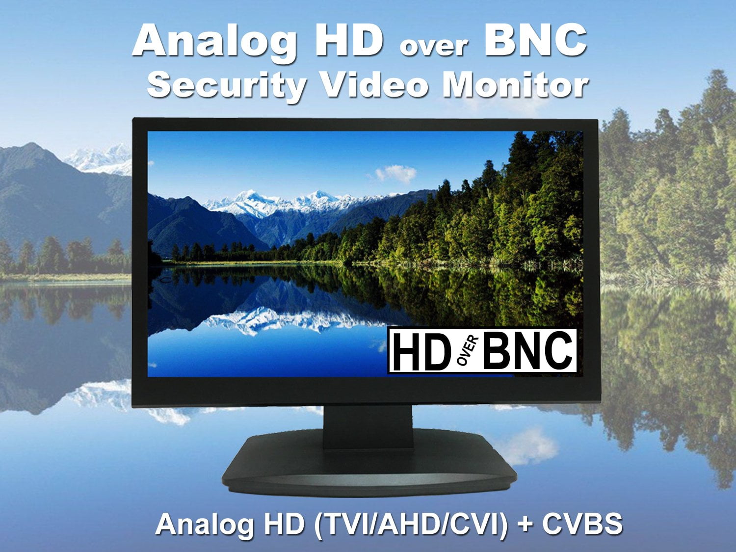 82-20530 - 19 LED Security Monitor with BNC VGA and HDMI Input