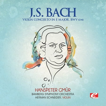 Violin Concerto in E Major (CD) (Best Bach Violin Concertos)